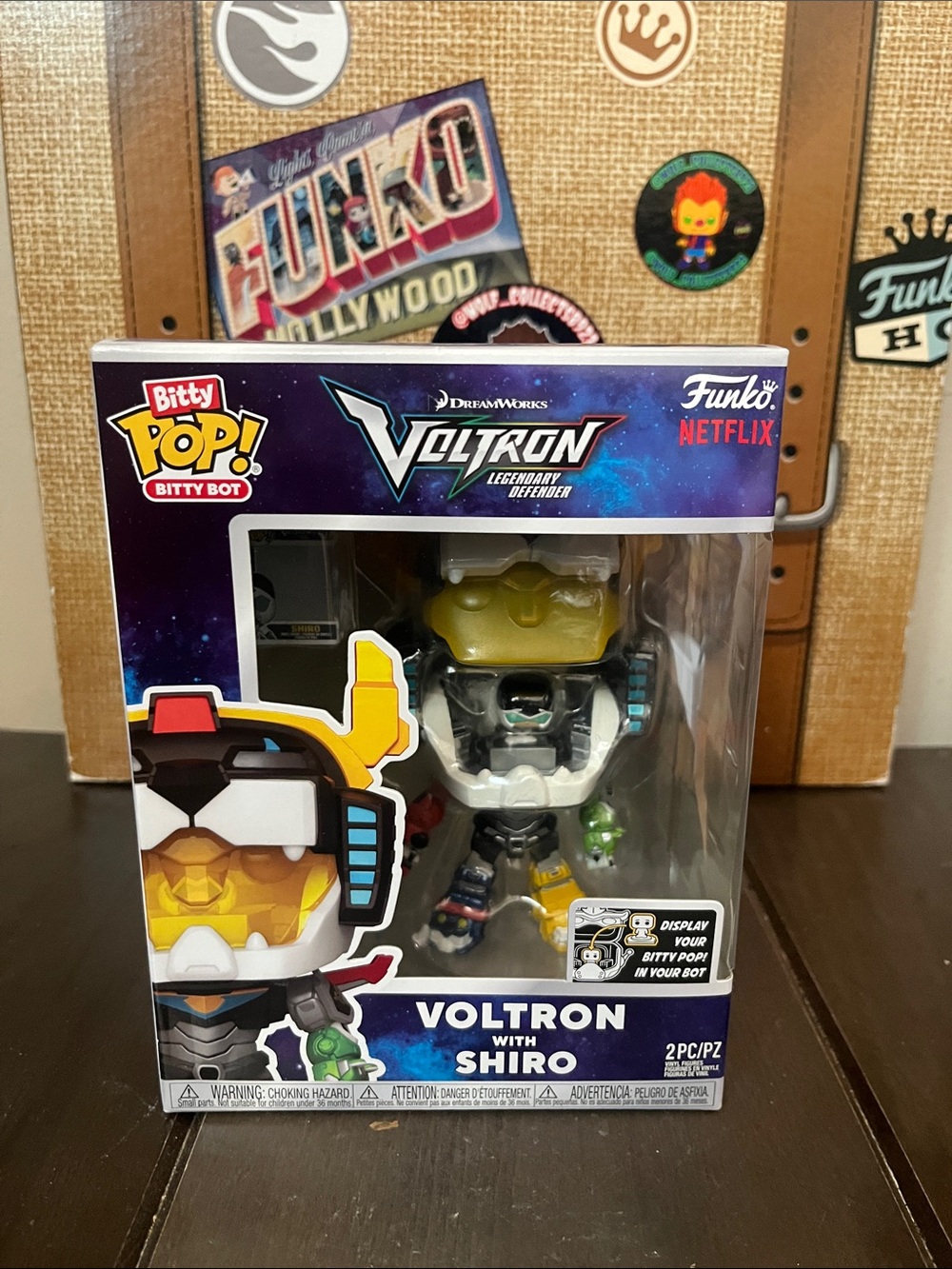 Funko Bitty Pop! Voltron with Shiro - Yellow, Black, White, Green, Blue